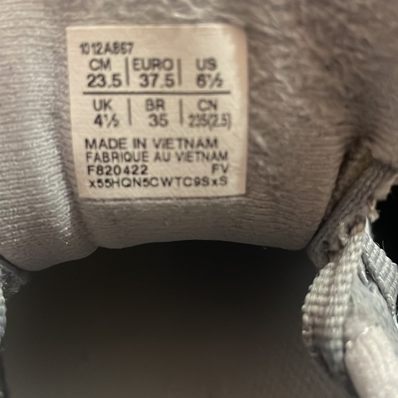 GT-2000 9 KNIT Color Piedmont Grey/Aqua Angel Size 6.5 - Picture 5 of 11